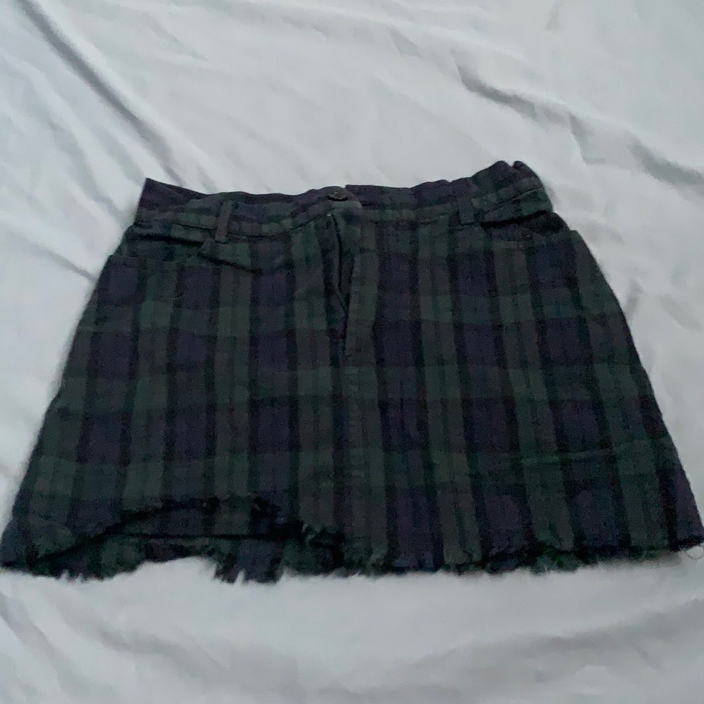 Plaid Skirt